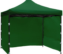 Pop Up палатка 3х3м,+3,4 стены зеленый, серый