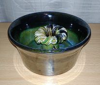Стильная ваза для икебаны, керамика, 1980-е гг.