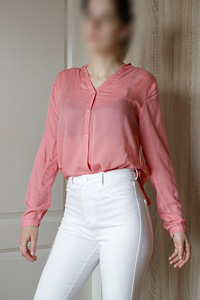 Блузка розовая / Roosa pluus