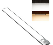 USB сенсорная лампа 40 см магнит 3000ma серебрянная 2 цвета