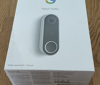 Новый Google Nest Hello Video Doorbell Wired