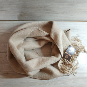 Шерстяной натуральный шарф из альпаки ALPACA CAMARGO