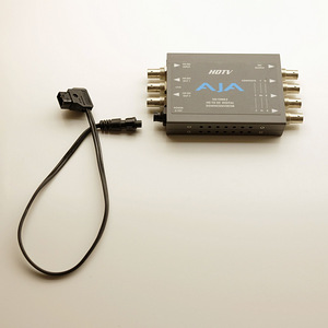 AJA HD10MD3 даблер и даунконвертер с кабелем питания D-Tap