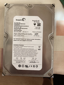 HDD seagate 3,5” 250GB