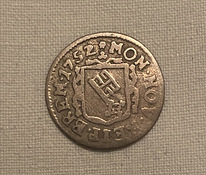 Бременская монета 1 грот 1752 серебро