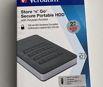 Verbatim Store & Go 2TB Black Secure Portable