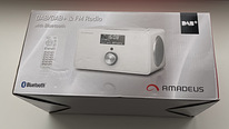Amadeus DAB/DAB+ & FM Radio with Bluetooth , White