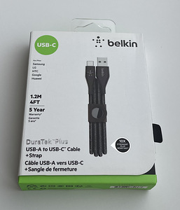 Belkin DuraTek™ Plus USB-C™ to USB-A Cable with Strap