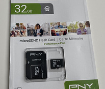 PNY 32/64GB microSDHC Card Performance Plus