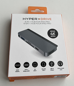 HYPERDRIVE 6-in-1 USB-C Hub for iPad Pro