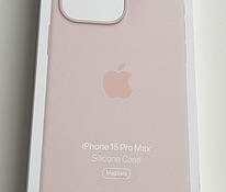 Apple iPhone 15 Pro Max Silicone Case with Magsafe , Pink