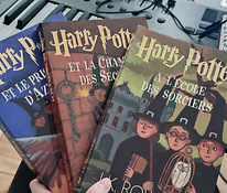 Harry Potteri raamatud prantsuse keeles 1,2,3 osad