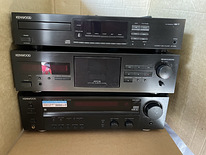 Kenwood cd, tape, audio/video control center