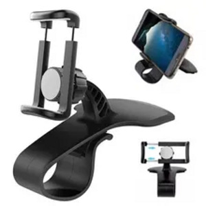 Universal Dashboard Cell Phone Holder, GPS Display with Clip