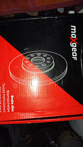 Тормозной диск MAXGEAR 19-2274, 19-2275 передние и задние