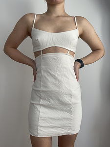 Dress with straps Zara/ платье на бретелях зара