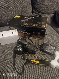 Nikon D3100 + объектив AF-S Nikkor 18-55 мм.