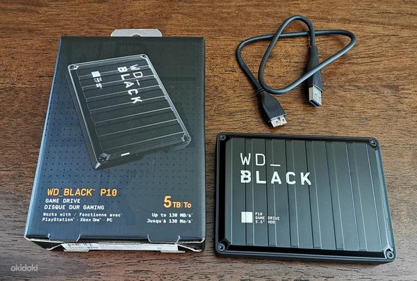 Жесткий диск WD_BLACK P10 Game Drive емкостью 5 ТБ для консо (фото #1)