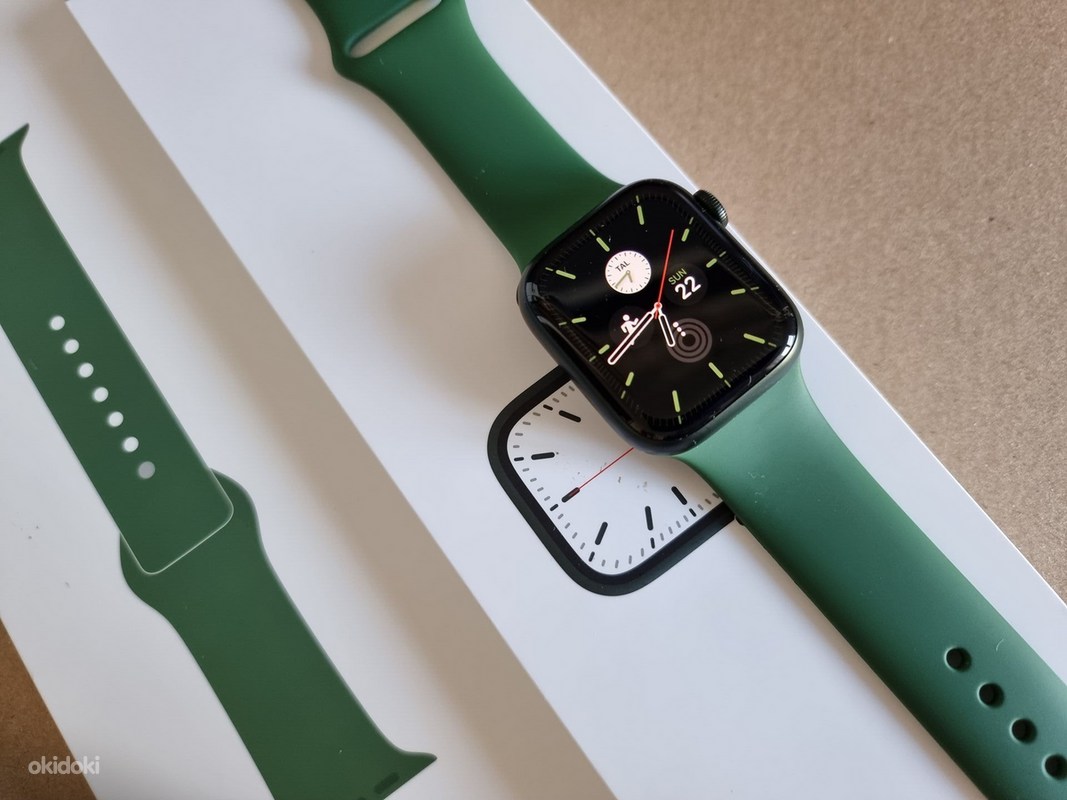 Apple Watch Series 7 41 мм Зеленый алюминий - Rakvere, Lääne-Virumaa ...