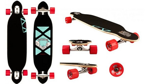 Longboard 38" Drop-through rula (4 foto / 5)