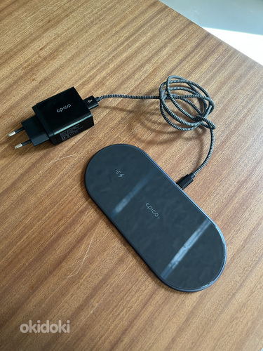 Беспроводное зарядное устройство epico Ultraslim Dual (фото #1)