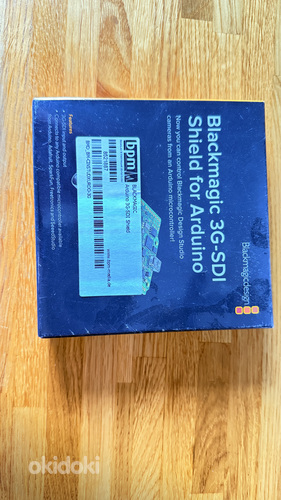 Uus Blackmagic 3G-SDI Shield for Arduino - Tehasepakendis
