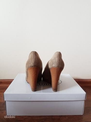 Обувь Zara, бежевый цвет, искусственная кожа, размер 38 (фото #3)
