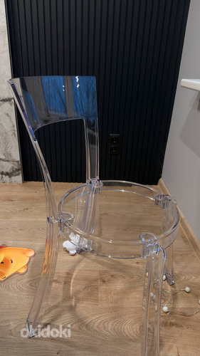 Dining chair, transparent IKEA / Söögitool, läbipaistev IKEA