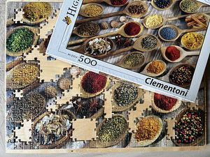 Clementoni puzzle 500 tk «Vürtsid» (2 foto / 3)