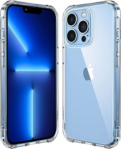 iPhone 13 Pro Max läbipaistev silikoon kaitseümbris (5 foto / 8)
