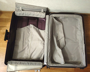 Suur lilla Samsonite'i kohver 4 rattaga (4 foto / 7)