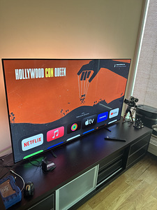 Philips OLED707, 65", 4K UHD, OLED, külgmised jalad, hõbedane (1 foto / 2)