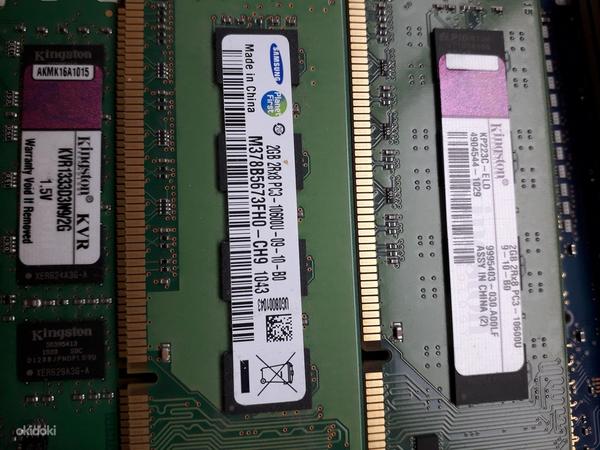 DDR3 2 GB PC3-10600, б/у (фото #1)