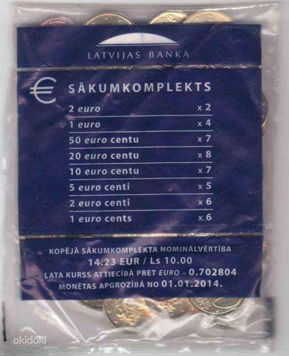 Läti euro stardikomplekt (foto #1)