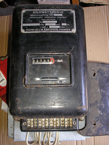 Elektriarvesti Ericsson 220 V, 3x15A (1 foto / 2)