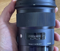 Sigma 50mm f/1.4 DG HSM Art Lens для Canon EF