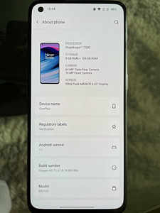 OnePlus Nord CE 5G 128GB Sinine (4 foto / 5)