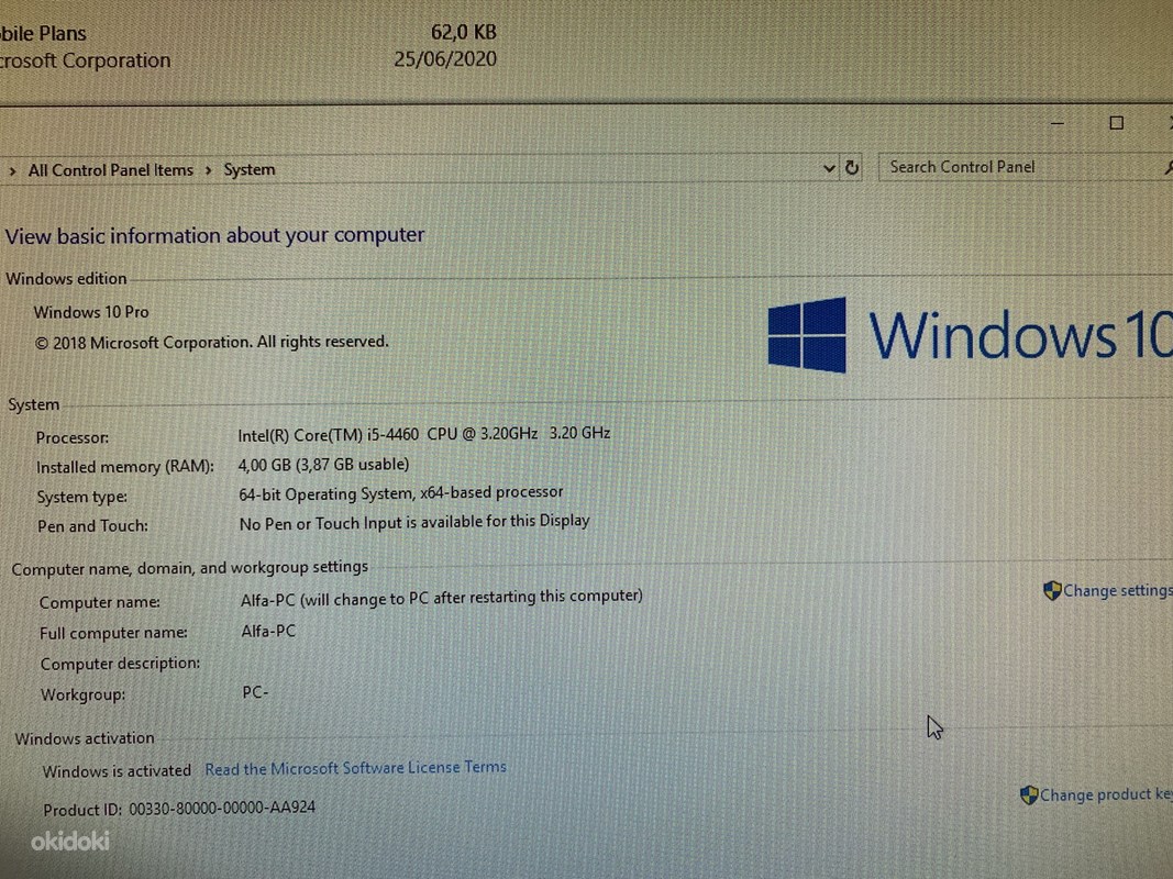 Кулмастер Intel Core i5-4460 4 ГБ 111 ГБ Windows 10 - Tallinn ...