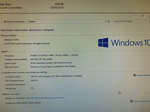 Coolmaster Intel Core i5-4460 4GB 111GB Windows 10 (2 foto / 2)