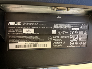 Asus monitor 21.5” (2 foto / 2)