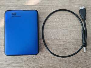 WD My Passport 1TB, USB 3.0 Blue (1 foto / 1)