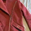 Пальто теплое бордовое (фото #3)