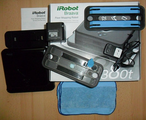 РОБОТ ДЛЯ МЫТЬЯ ПОЛОВ IROBOT BRAAVA 380T (3 фото из 3)