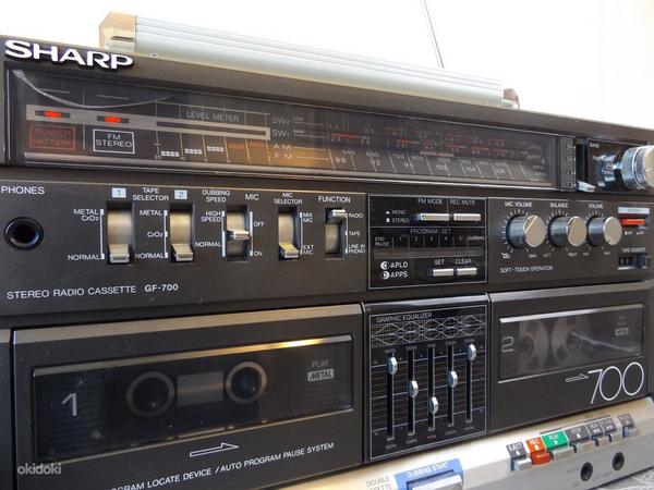 Vanakooli kassettraadio Sharp GF-700Z (foto #6)