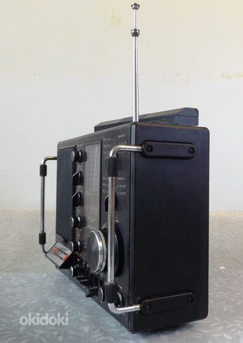 Старый школьный кассетный радиоприемник Philips AL990 (фото #4)