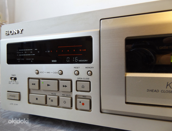 Tippklassi kolmepealine kassettdekk Sony TC-K6ES (foto #8)