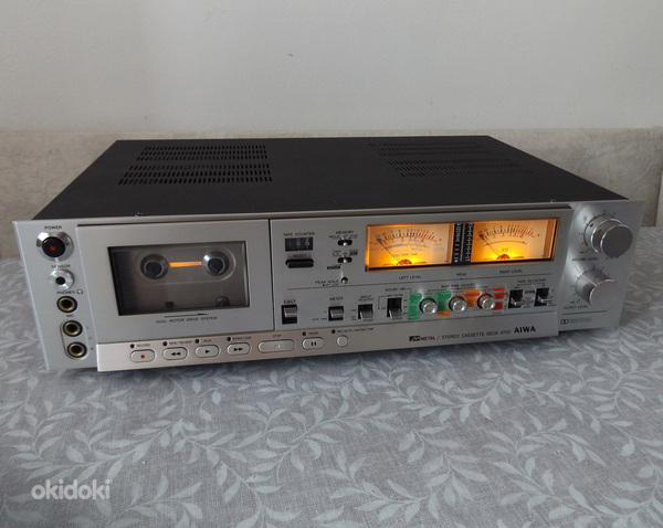 Винтажная кассетная дека Aiwa AD-6700E (фото #1)
