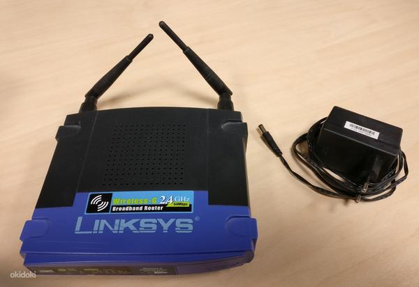 Linksys WRT54G v5 Wifi Router (фото #1)