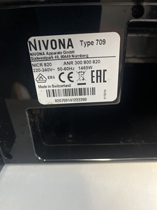 Кофе-машина Nivona NICR 820 (3 фото из 3)