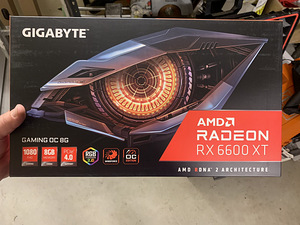 Amd Radeon rx6600 xt видиокарта